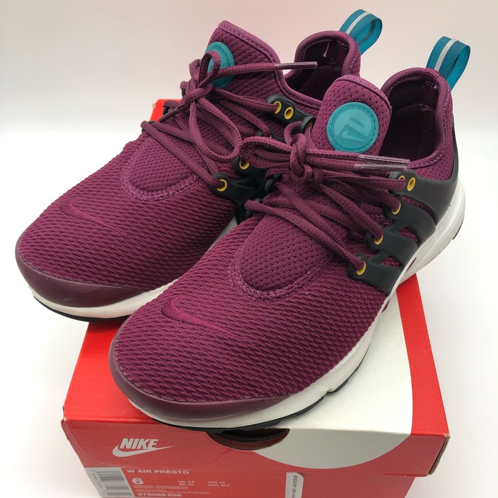 NEW Nike Air Presto Woman’s Bordeaux Running
